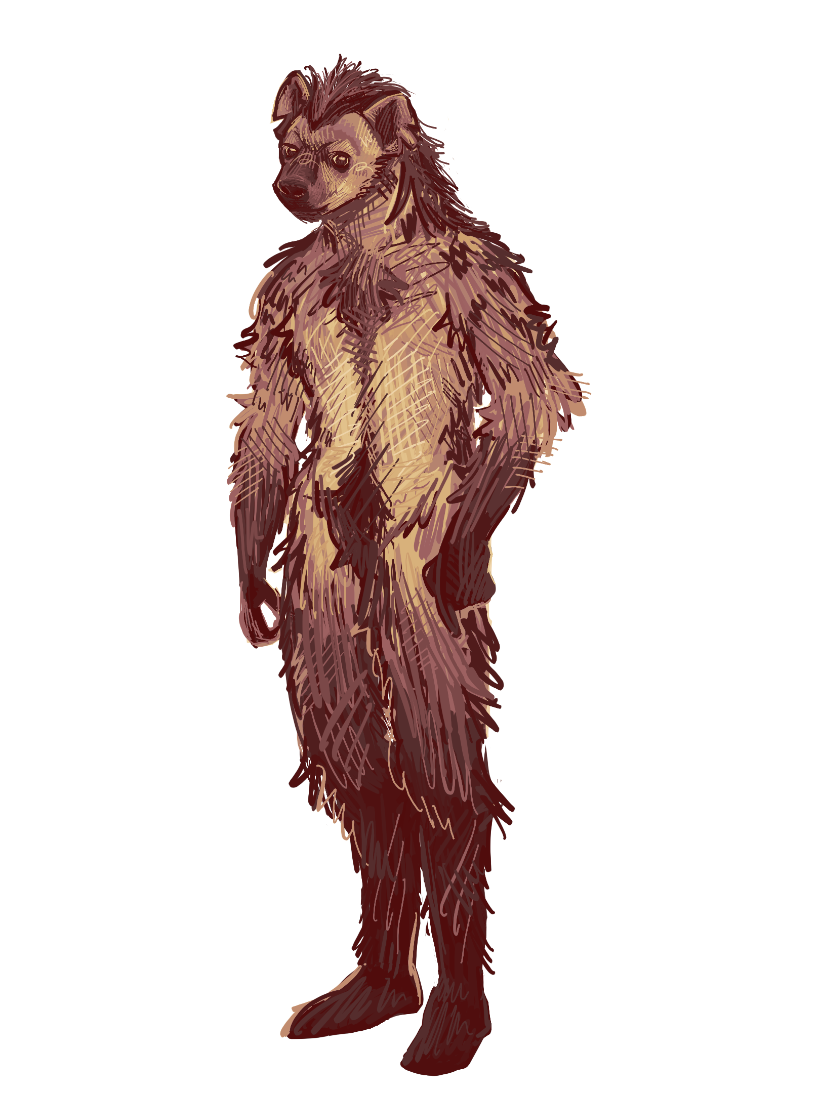 Detailed rendered portrait of Big Man.